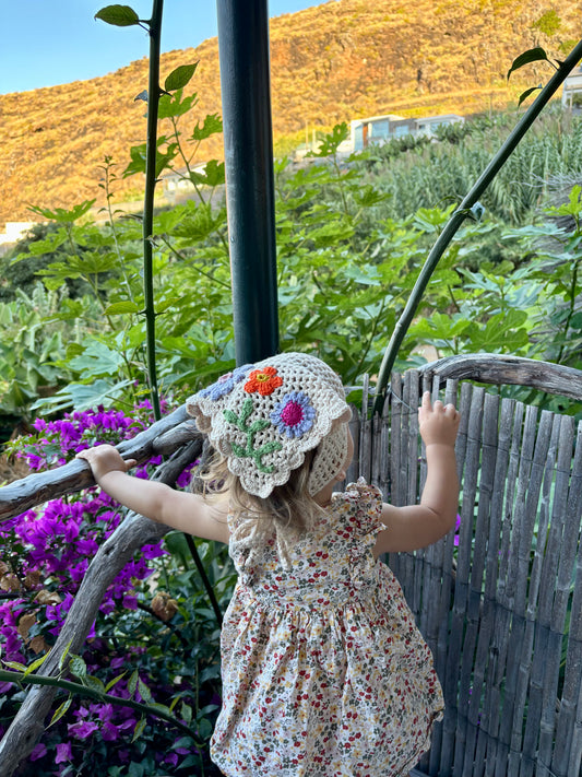 Bandana à fleurs