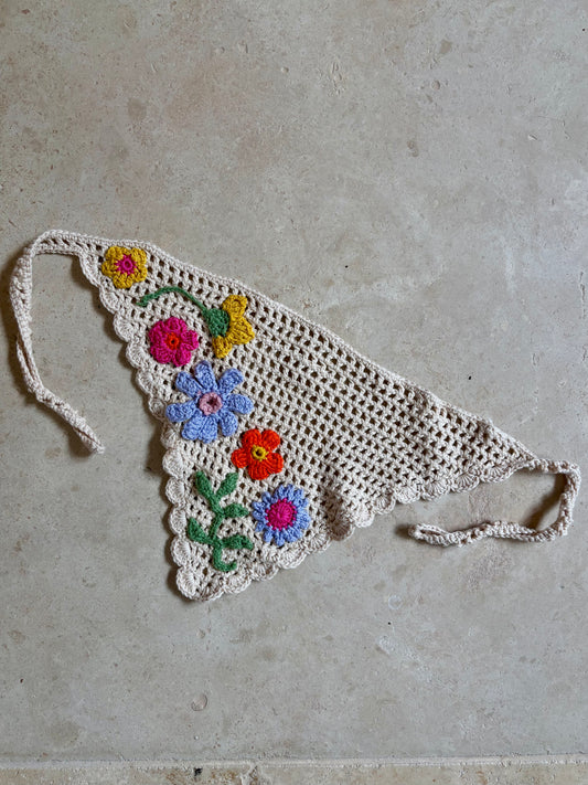 Bandana à fleurs